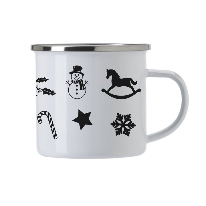 Emaille Tasse 350ml cutful